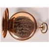 Image 2 : Engraved Hamilton Gold Pocket Watch and Testrite Stop Watch    [174023]