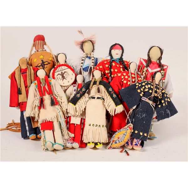 Kachina Doll Group (11)    [170892]