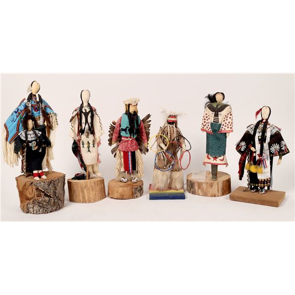 No Face Kachina Dolls (5)  1990s  [170882]