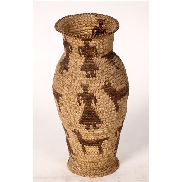 Navajo Basket Vase  1900s  [173969]