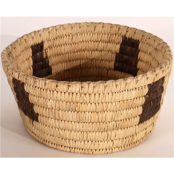 Papago Woven Basket, 2 Tone    [164165]