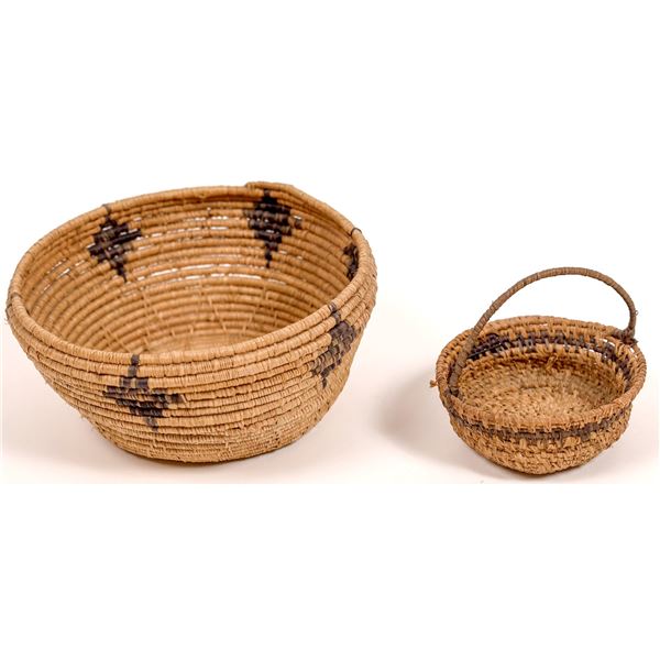 Navajo School Basket Trio    [142773]