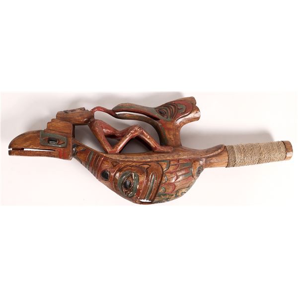 Haida Raven Rattle, Vintage  c.1898-1910  [168047]