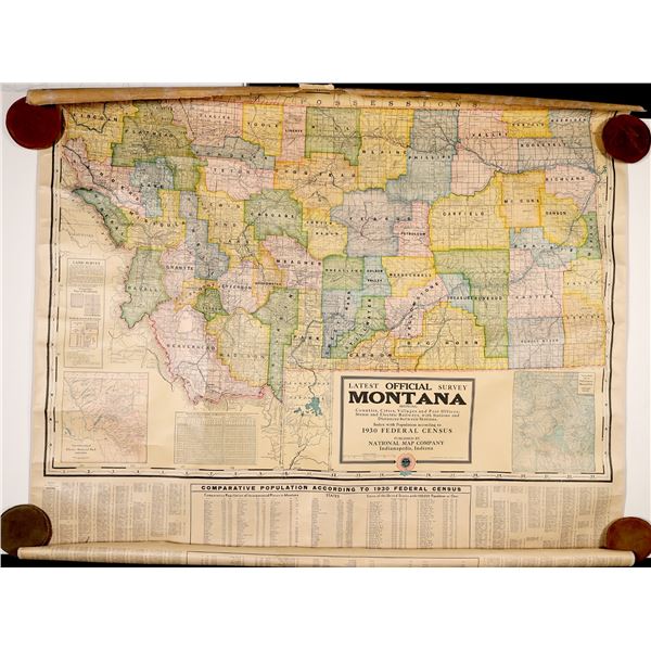 Montana Maps by Cram, 2  c1910-30  [166811]