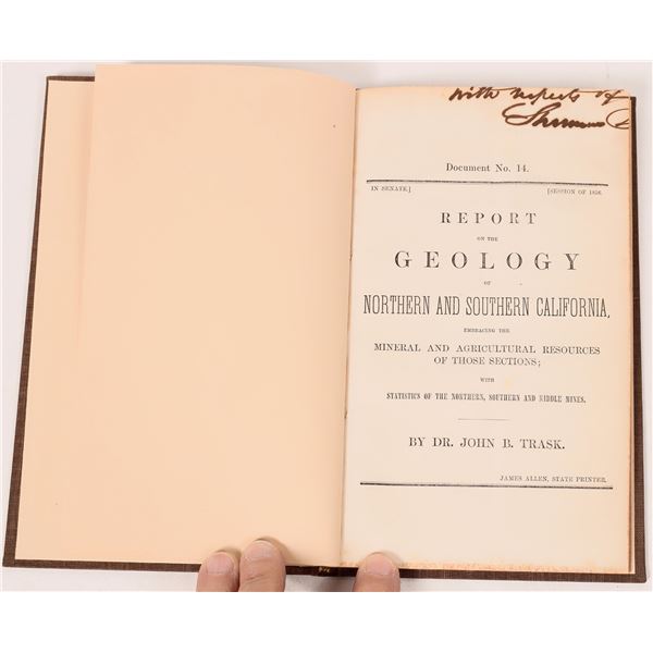 Report on The Geology of Northern and Southern California, 1856  1856  [163232]