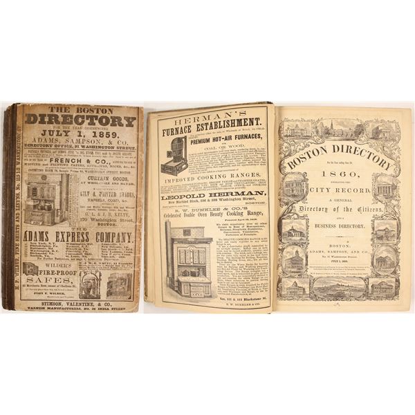 Boston Directory for the Year Ending 1860  1860  [82819]