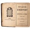 Image 1 : Salt Lake City Directory, Original 1869  1869  [169397]