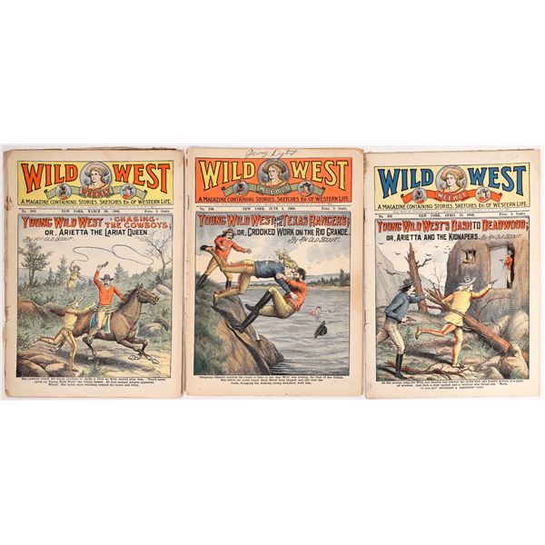 Wild West Weekly Dime Novels  1906  [163343]