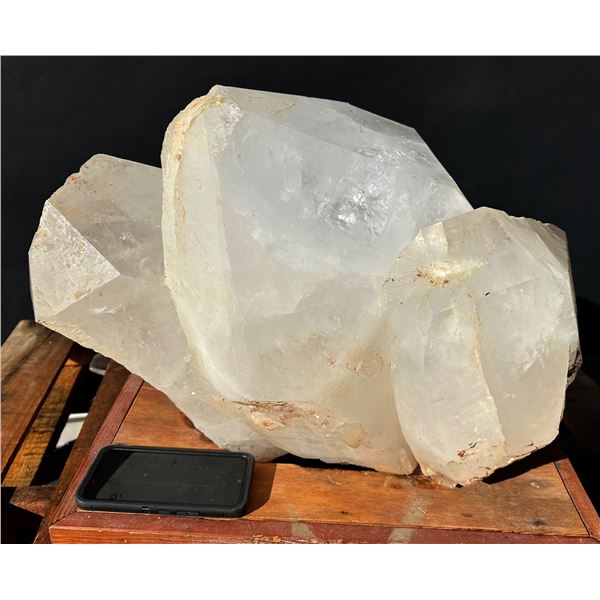 Large Quartz crystal Cluster of Four    [175980]