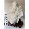 Image 1 : Barite with Quartz Display Specimen    [172002]