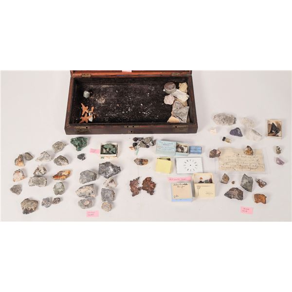 Nevada High Grade Ore Collection, Herz Brothers Jewelry c1890    [173216]