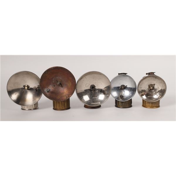 Justrite Carbide Mining Lamps, 5 Different    [173586]