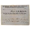 Image 1 : Lisbon Point Mining Supply Receipt 1859  1859  [170321]