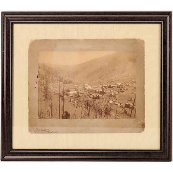 Bonanza, Colorado, 1881 Photo in Frame    [172598]