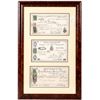 Image 1 : Assay certificates, framed, Austin, William Pardy    [175620]