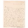 Image 1 : Christian Zabriskie "Seeking a Favor" Letter  1888  [170591]