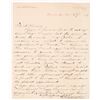 Image 1 : Christian Zabriskie "Seeking a Favor" Letter  1888  [170591]