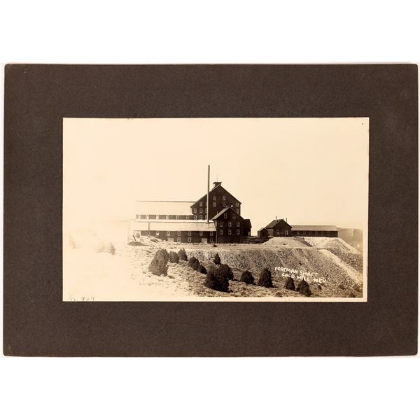 Forman Shaft, Gold Hill, Nevada Mounted Photograph    [164651]