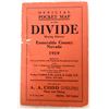 Image 2 : 1919 Foldout Pocket Map of the Divide!  1919  [171210]