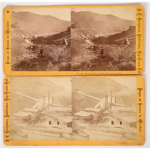 Bacon and Trench Mills, c1870s, Stereoviews, Silver City  c.1870s  [173784]