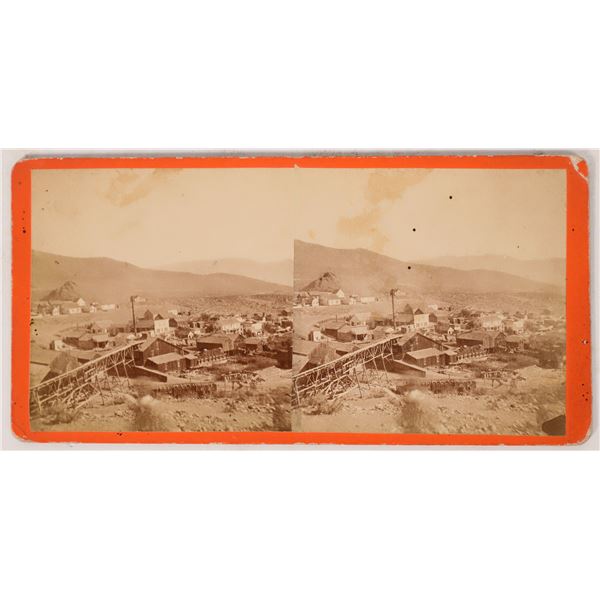 Silver City Stereoview, Rare!    [173127]