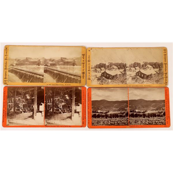 Carson River Comstock Mills Stereoview Group    [164634]