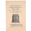 Image 1 : Eimer & Amend Assay Circular  c.1885  [166952]