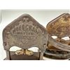 Image 2 : Embossed Cast Iron Plug Tobacco Cutters (3)    [172549]