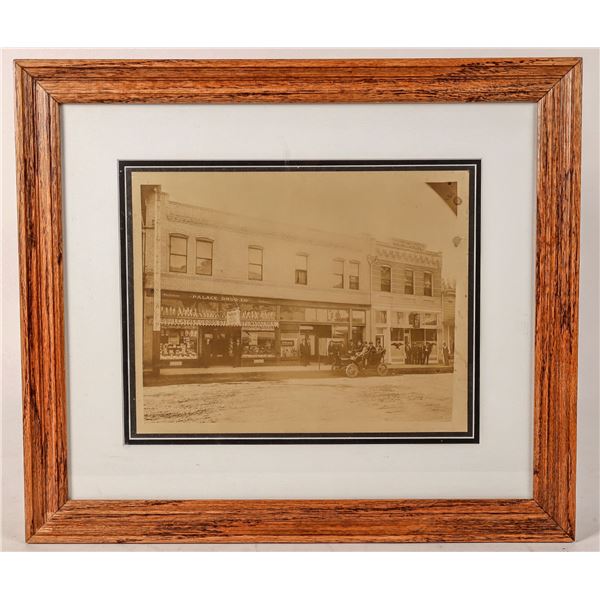 Original Palace Drug Co. Framed Photo  c1905  [171800]