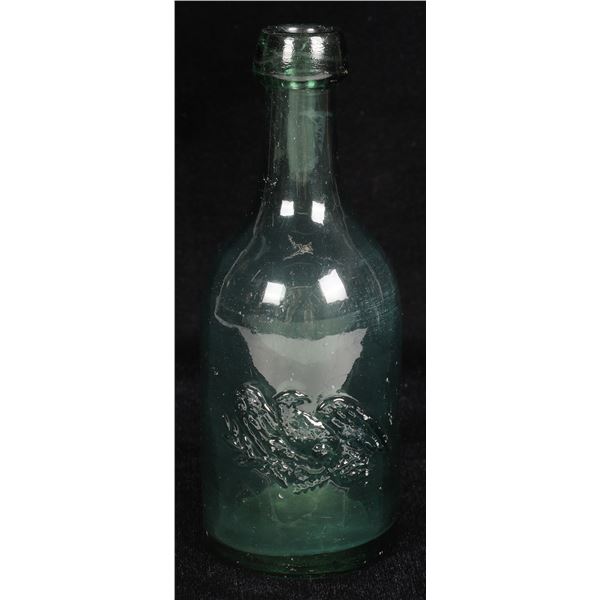 Gold Rush Eagle Embossed Soda Bottle    [173680]