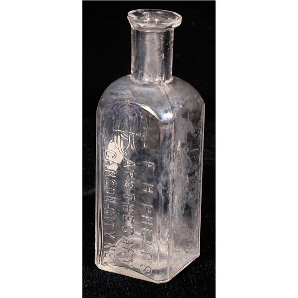 F.H  Phelps Apothecary Bottle  1877  [175510]