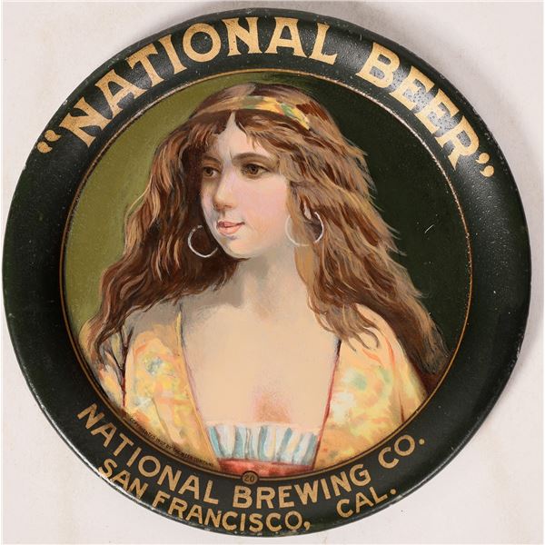 National Brewing Company Tip Tray (MINT)  1884-1916  [173647]