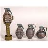 Image 2 : WW2 U.S. Inert Training Grenades and Repro. German Hemets    [161093]