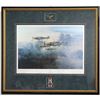 Image 1 : Pilot Signed, Framed WWII Aces Lithograph by Robert Taylor     [169320]