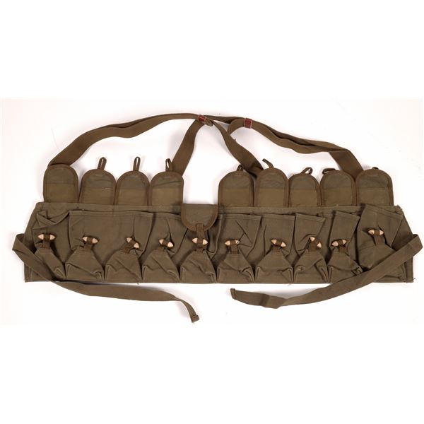 North Vietnamese Army Magazine Pouch Chest Belt SKS    [162509]