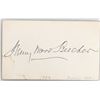 Image 1 : Henry Ward Beecher Autograph Cut    [171041]