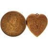 Image 1 : Corbett/Fitzsimmons Fight Medals    [173661]