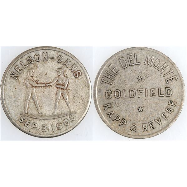 Nelson/Gans Boxing Token  1906  [173658]