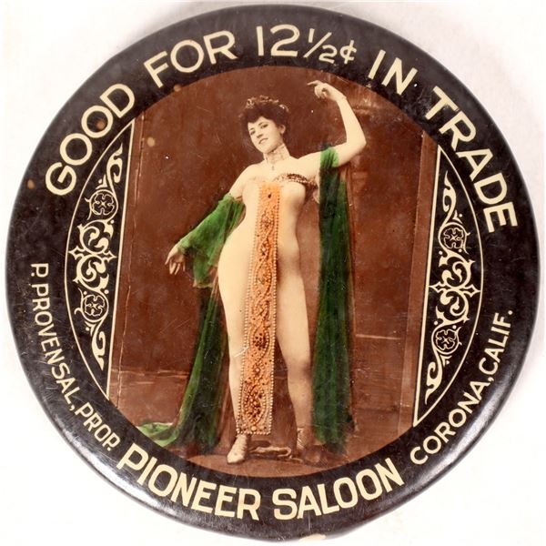 Pioneer Saloon Advertising Mirror    [175830]