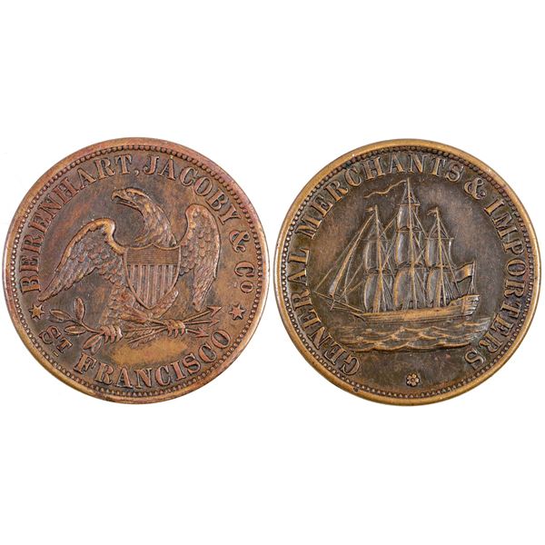 Berenhart, Jacoby & Co. Token  1851  [173546]