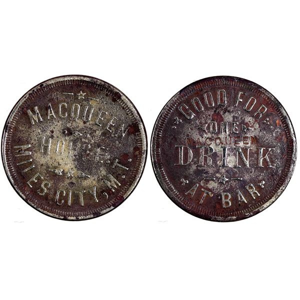 MacQueen House Montana Territorial Token    [173557]