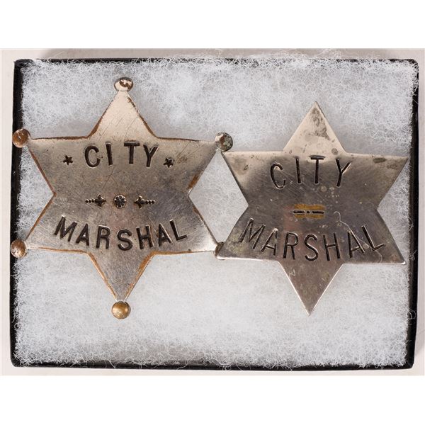 City Marshall Badge Pair    [173768]