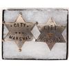 Image 1 : City Marshall Badge Pair    [173768]