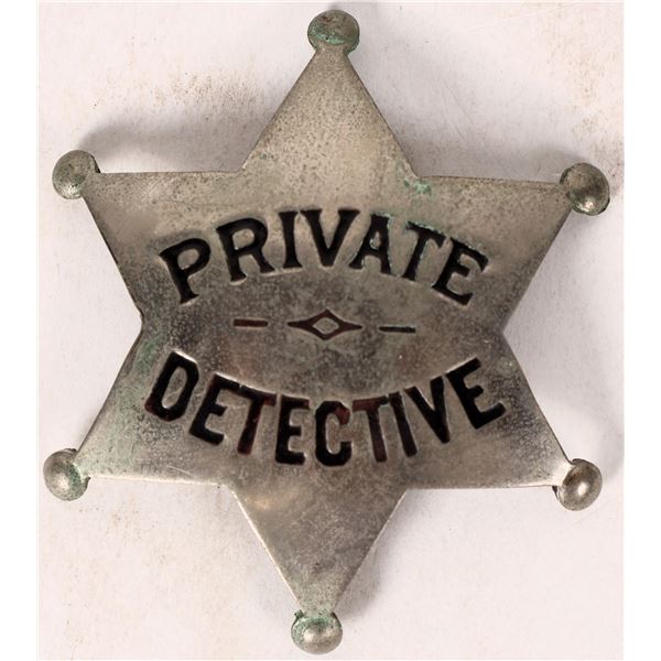 Private Detective Badge    [174005]