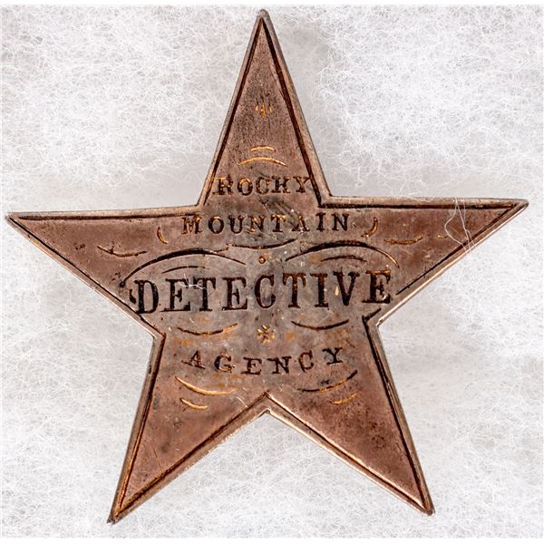 Rocky Mountain Detective Agency Silver Badge    [173762]