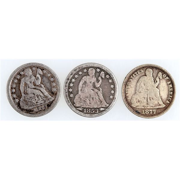 Liberty Seated Dimes : including a "CC"  [175470]