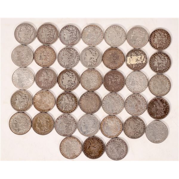 Morgan Dollars from Philadelphia (38 coins)    [173939]