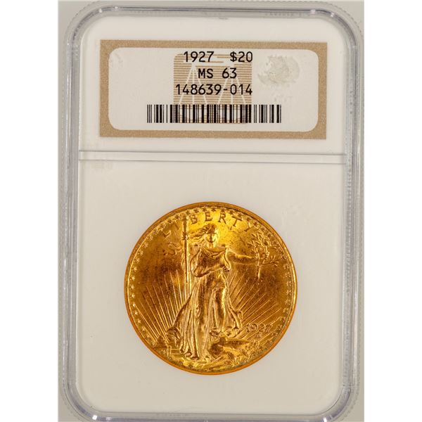 St. Gaudens $20 Gold Piece  1927  [173533]