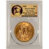 Image 1 : St. Gaudens $20 Gold Piece: Rough Rider Hoard  1908  [173534]