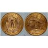 Image 2 : St. Gaudens $20 Gold Piece: Rough Rider Hoard  1908  [173534]